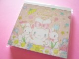 Photo: Kawaii Cute Medium Memo Pad Cinnamoroll × たけいみき (Takei Miki) Sanrio *Pastel Bouquet  (MM-15634)