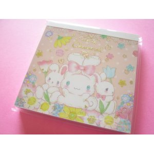 Photo: Kawaii Cute Medium Memo Pad Cinnamoroll × たけいみき (Takei Miki) Sanrio *Pastel Bouquet  (MM-15634)