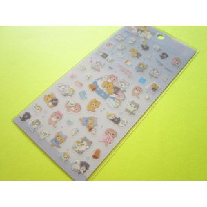 Photo: Kawaii Cute Stickers Sheet Corocorocoronya San-x *Sleepover Party of Shy Coronya and Kittens (SE56501)