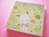 Photo: Kawaii Cute Medium Memo Pad Pochacco × たけいみき (Miki Takei) Sanrio *Natural Food (MM-15635)