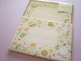 Photo: Kawaii Cute Letter Set Pochacco × たけいみき (Miki Takei) Sanrio *Natural Food (LS-15653)