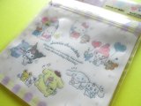 Photo: 5 pcs Kawaii Cute Sanrio Characters B7 Medium Zipper Bags Set *Shopping (36651)