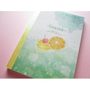 Photo: Kawaii Cute とけちゃう Large Memo Pad Crux *FRUITS (109267)