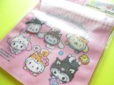 Photo: 5 pcs Kawaii Cute Sanrio Characters B7 Medium Zipper Bags Set *Shibainu (36652)