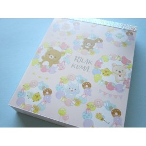 Photo: Kawaii Cute Mini Memo Pad Rilakkuma San-x *Happy Smile For You (MH12401-2)