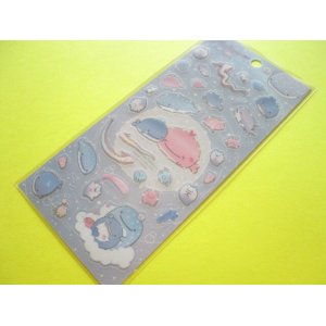 Photo: Kawaii Cute Stickers Sheet Jinbesan San-x *Memories of Planetarium in the Deep Sea (SE56802)