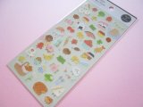 Photo: Kawaii Cute Design Stickers Sheet Gaia *Friendly Food (466633-1)