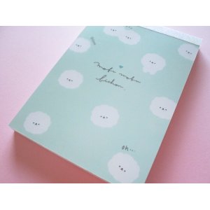 Photo: Kawaii Cute Large Memo Pad Q-LiA *Mofu Mofu Animals (70180)