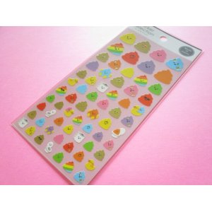 Photo: Kawaii Cute Design Stickers Sheet Gaia *Poo (466623)