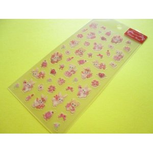 Photo: Kawaii Cute Clear Sticker Sheet  Amenomori Fumika Clothes Pin *Coquettish Red (US-14982)