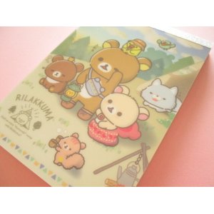 Photo: Kawaii Cute Large Memo Pad Rilakkuma San-x *Komorebi Camp (MH15702)