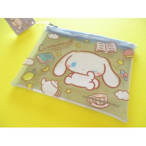 Photo: Kawaii Cute Mini Flat Vinyl Pouch Cinnamoroll Sanrio *Sleepy (118612)