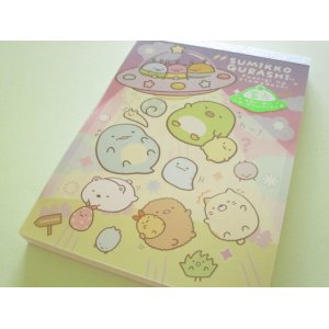 Photo: Kawaii Cute Large Memo Pad Sumikkogurashi San-x *Mysterious Friends (MH15501)