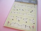 Photo: Kawaii Cute Masking Die Cut Seals Set Kyowa *もふもふばーど (62-D84)