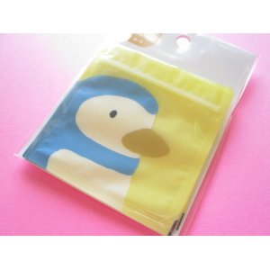 Photo: Kawaii Cute A8 size Zipper Bags Set Kohem *Penguin (HJA8-07)