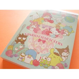 Photo: Kawaii Cute Large Memo Pad Sanrio Original *Sanrio Characters (01715-9) 