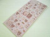 Photo: Kawaii Cute Stickers Sheet Rilakkuma San-x *Kori-Kogu Flower Tea Time (SE59901)