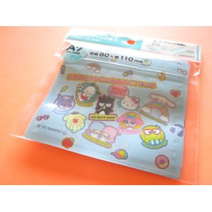 Photo: 6 pcs Kawaii Cute Sanrio Characters A7 Zipper Bags Set *Sticker (38366)