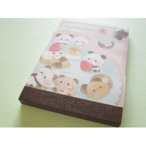 Photo: Kawaii Cute Die-Cut Mini Memo Pad Mochi Mochi Panda Kamio Japan *Sweets (218658)