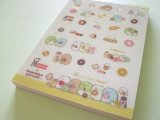 Photo: Kawaii Cute Large Memo Pad Sumikkogurashi San-x *Mister Donut (MH19802)