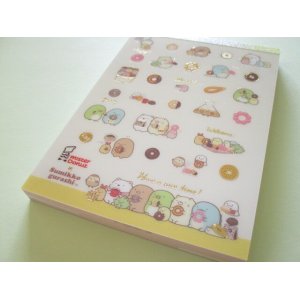 Photo: Kawaii Cute Large Memo Pad Sumikkogurashi San-x *Mister Donut (MH19802)