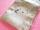 Photo: 5 pcs Kawaii Cute Zipper Bags Set Nakano *Milk Cat (332811-1)