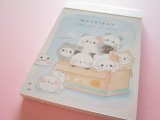 Photo: Kawaii Cute Mini Memo Pad Mochi Mochi Panda Kamio Japan * 猫パンと一緒 (220414)