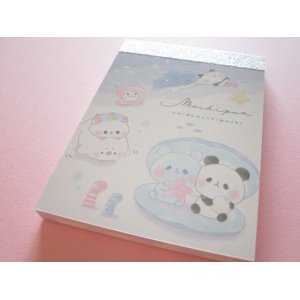 Photo: Kawaii Cute Mini Memo Pad Mochi Mochi Panda Kamio Japan *海でもちもち (220415)