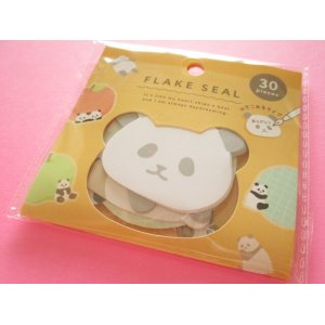 Photo: Kawaii Cute Sticker Flakes Sack Synapse *Panda (SJI-33377）