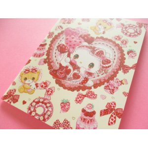 Photo: Kawaii Cute A5 Notebook Sanrio Characters × 飴ノ森ふみか Amenomori Fumika Clothes Pin *Hello Kitty (NB-84014)