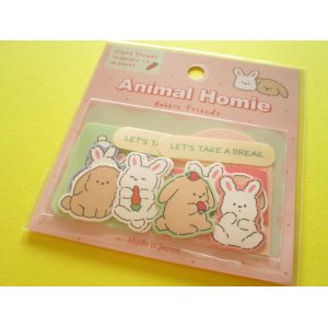 Photo: Kawaii Cute Animal Homie Sticker Flakes Sack Gaia *Rabbit (467906)