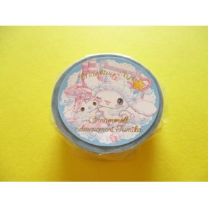 Photo: Kawaii Cute Masking Tape Sticker Sanrio Characters × 飴ノ森ふみか Amenomori Fumika Clothes Pin *Cinnamoroll (MT-84027)