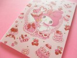 Photo: Kawaii Cute A5 Notebook Sanrio Characters × 飴ノ森ふみか Amenomori Fumika Clothes Pin *My Melody (NB-84017)