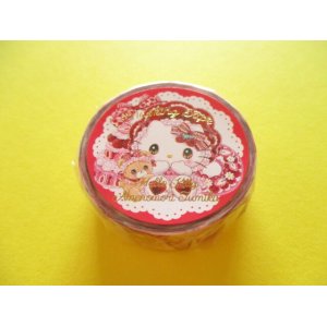 Photo: Kawaii Cute Masking Tape Sticker Sanrio Characters × 飴ノ森ふみか Amenomori Fumika Clothes Pin *Hello Kitty (MT-84026)