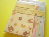 Photo: Kawaii Cute Regular Letter Set Rilakkuma San-x *Minna de mampuku maku maku (LH81501)