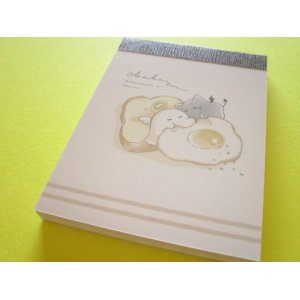 Photo: Kawaii Cute Mini Memo Pad Obakenu Crux *Bread (124651）