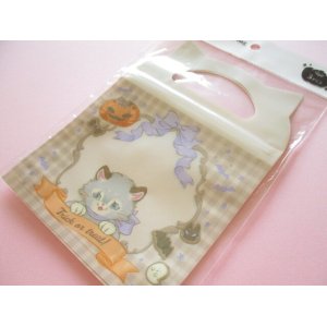 Photo: 3 pcs Kawaii Cute Die Cut Handy Zipper Bags Set amifa *Vintage Halloween (121704)