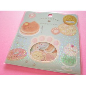 Photo: Kawaii Cute Sticker Flakes Sack Kamio Japan *Neco Neco Mix (221879)