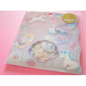 Photo: Kawaii Cute Sticker Flakes Sack Kamio Japan *Clear tea time  (221877)