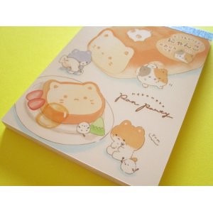 Photo: Kawaii Cute V Large Memo Pad Q-LiA *Neko Neko Pan Party (90065)