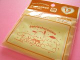 Photo: 12pcs Kawaii Cute Sanrio Characters B8 size Small Zipper Bags Set *Orange (38382)