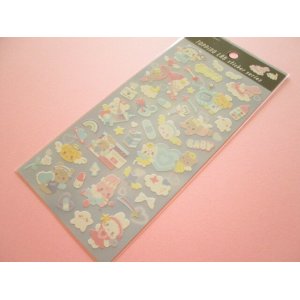 Photo: Kawaii Cute Topping Lab Stickers Sheet Gaia *Angel (466742-Blue)