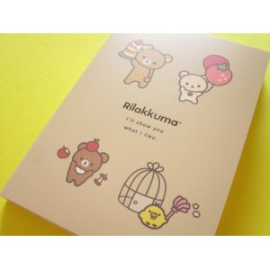 Photo: Kawaii Cute Large Memo Pad Basic Rilakkuma San-x *Favorite Things (MH22201)