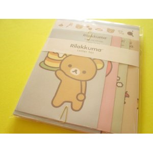 Photo: Kawaii Cute Regular Letter Set Basic Rilakkuma San-x *Favorite Things (LH81701)