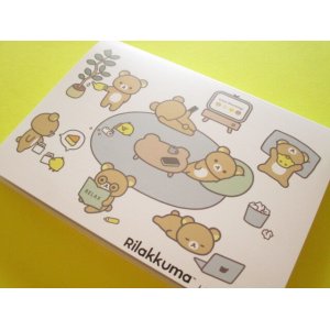 Photo: Kawaii Cute Large Memo Pad Basic Rilakkuma San-x *Favorite Things (MH22202)