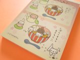 Photo: Kawaii Cute Large Memo Pad Set San-x *にゃんにゃんにゃんこ (MH23604)