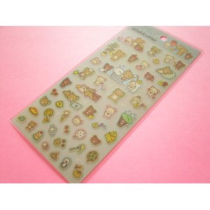 Photo: Kawaii Cute Kirakira Prism Stickers Sheet San-x *Rilakkuma (SE63701)