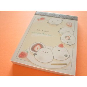 Photo: Kawaii Cute Mini Memo Pad Kamio Japan *Daifuku Enaga (223530)