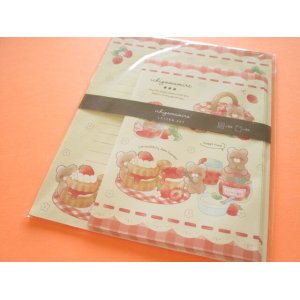 Photo: Kawaii Cute Letter Set Kyowa *ichigomamire (42-195 Bear)