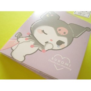 Photo: Kawaii Cute むにゃっと Item Collection Letter Set Sanrio*Kuromi (126580)